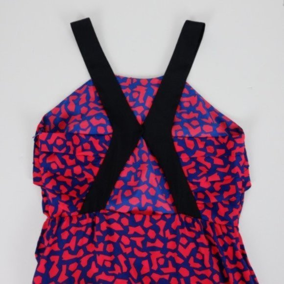Sandro Paris Geometric Abstract Print Mini Dress - Picture 6 of 10